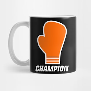 Athletic champion workout t shirt for athletes and sportspersons. Mug